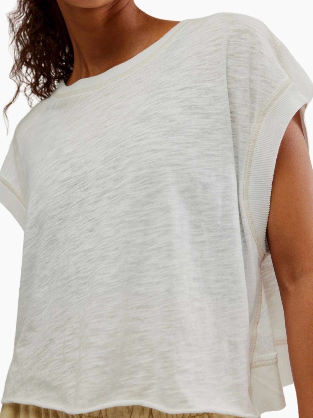 Free People Movement My Time Tee White - Picture 2 of 2